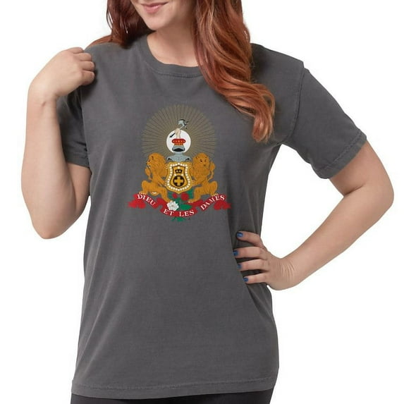 CafePress - Kappa Alpha Order Coat Of Arms T Shirt - Womens Comfort Colors® Shirt