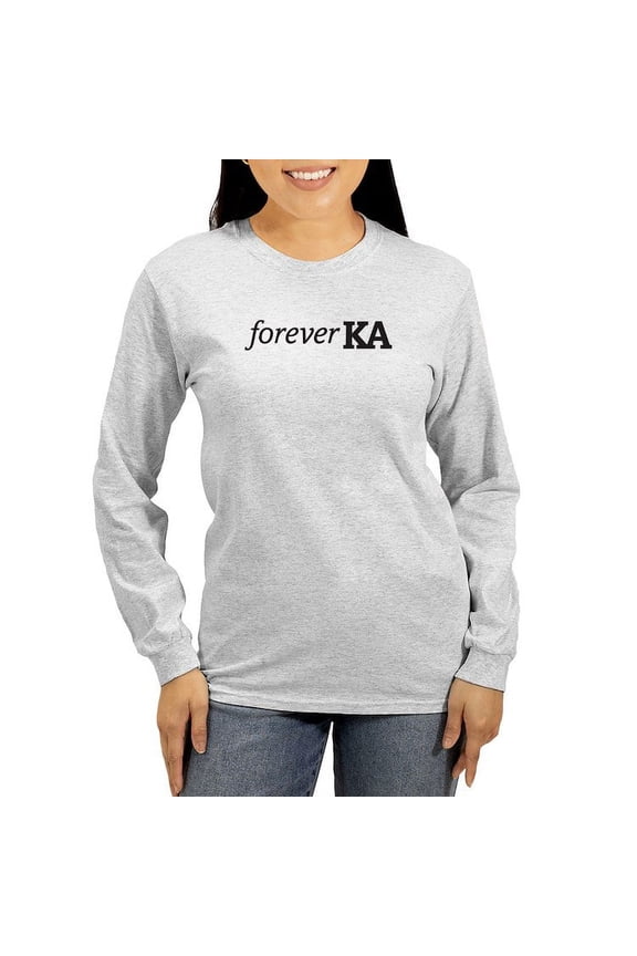 - Kappa Alpha Order Forever KA Long Sleeve T Shirt - Women's Long Sleeve Graphic Casual T-Shirt