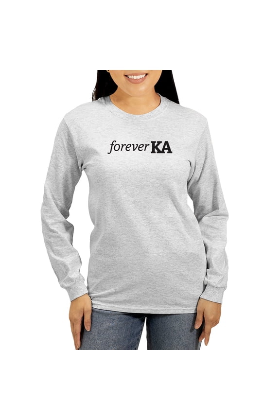 - Kappa Alpha Order Forever KA Long Sleeve T Shirt - Women's Long Sleeve Graphic Casual T-Shirt