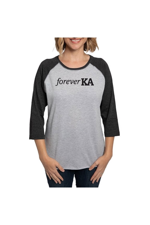 - Kappa Alpha Order Forever KA Long Sleeve T Shirt - Womens Baseball Tee