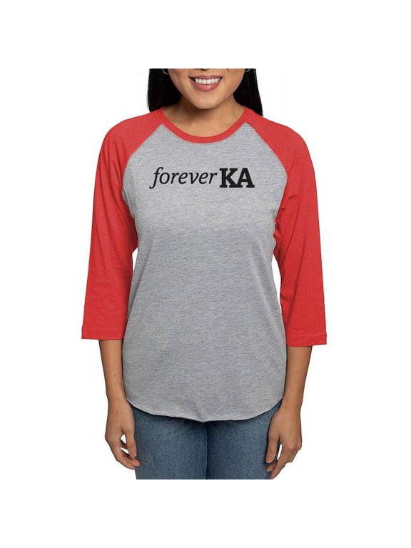 - Kappa Alpha Order Forever KA Long Sleeve T Shirt - Womens Baseball Tee