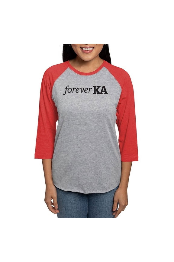 - Kappa Alpha Order Forever KA Long Sleeve T Shirt - Womens Baseball Tee