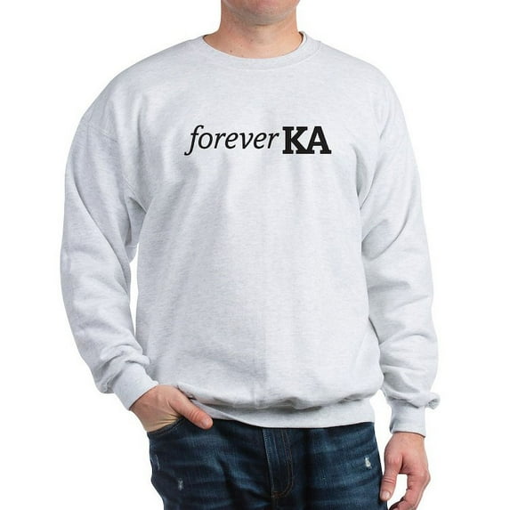 CafePress - Kappa Alpha Order Forever KA Sweatshirt - Crew Neck Sweatshirt
