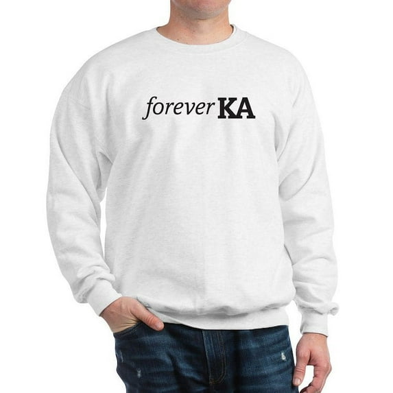 CafePress - Kappa Alpha Order Forever KA Sweatshirt - Crew Neck Sweatshirt
