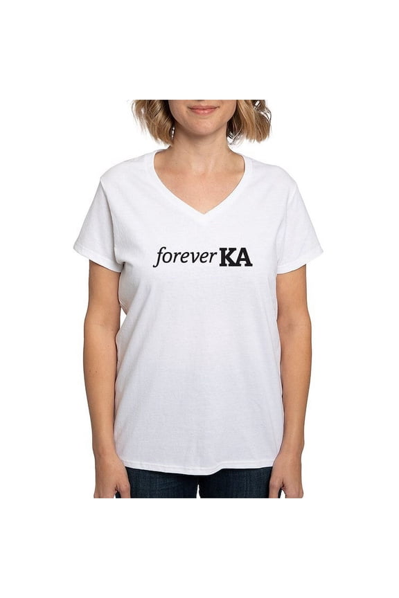 - Kappa Alpha Order Forever KA T Shirt - Womens Cotton V-Neck T-shirt