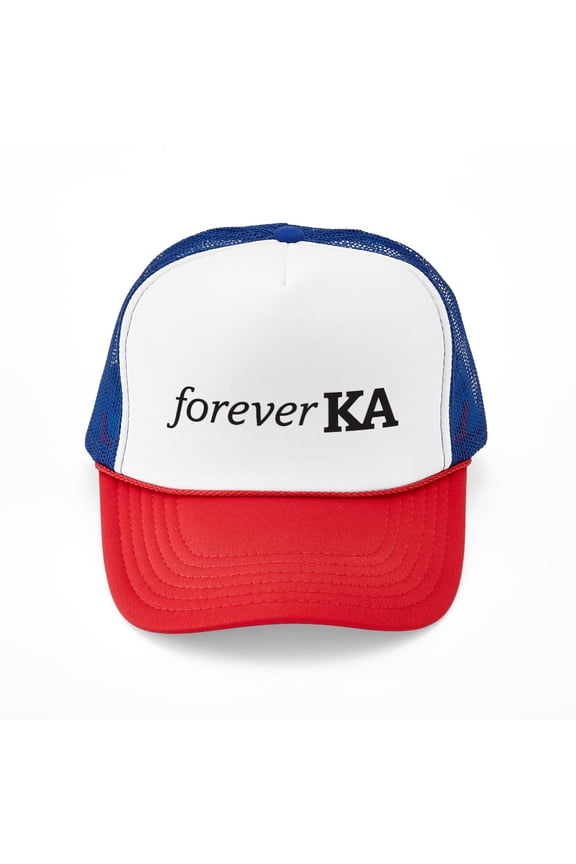 - Kappa Alpha Order Forever KA - Adjustable Unisex Printed Trucker Hat with Mesh Back