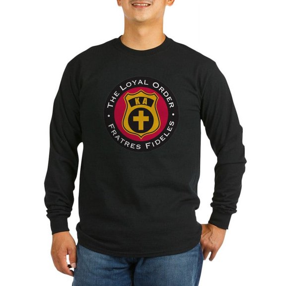 CafePress - Kappa Alpha Order Loyal Order Long Sleeve T Shirt - Long Sleeve Dark T-Shirt