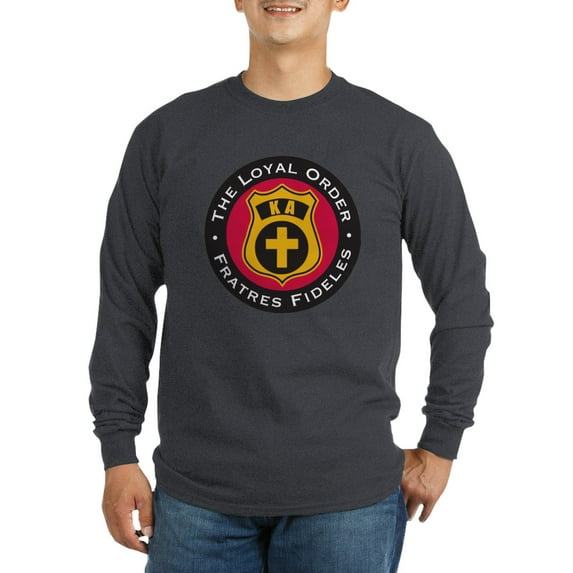 CafePress - Kappa Alpha Order Loyal Order Long Sleeve T Shirt - Long Sleeve Dark T-Shirt