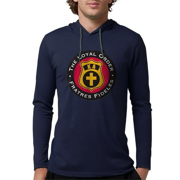 CafePress - Kappa Alpha Order Loyal Order Long Sleeve T Shirt - Mens Hooded Shirt