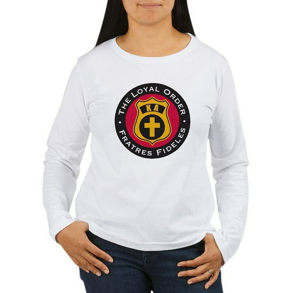 CafePress - Kappa Alpha Order Loyal Order Long Sleeve T Shirt - Women's Long Sleeve Graphic Casual T-Shirt