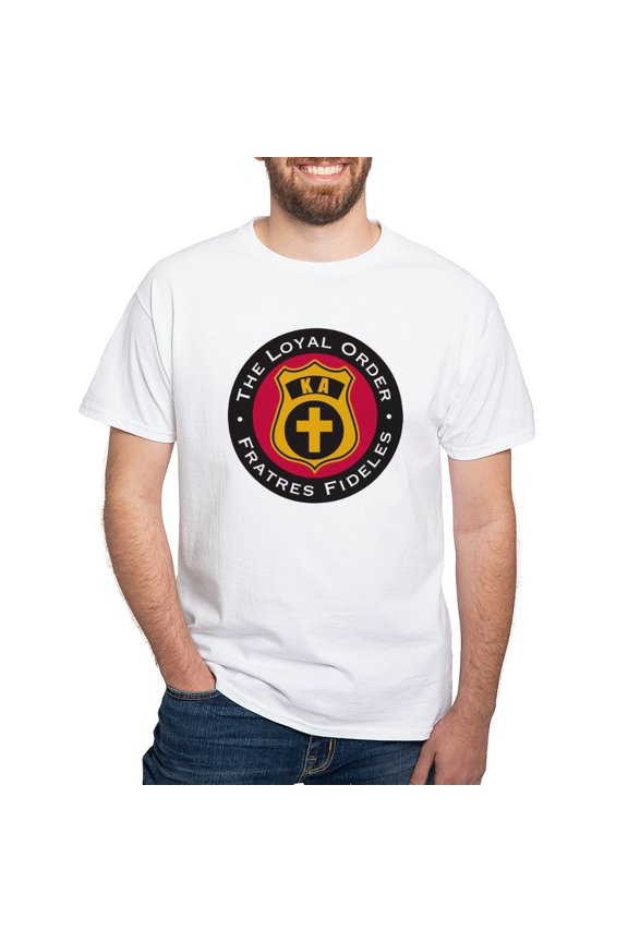- Kappa Alpha Order Loyal Order T Shirt - Men's White Classic Cotton T-Shirts