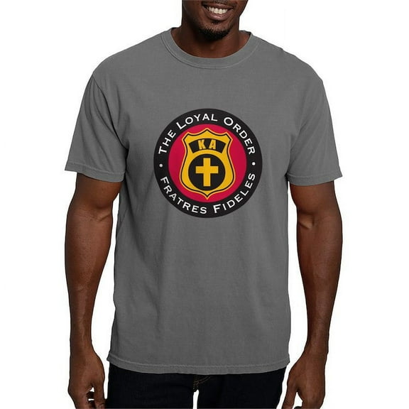 CafePress - Kappa Alpha Order Loyal Order T Shirt - Mens Comfort Colors Shirt