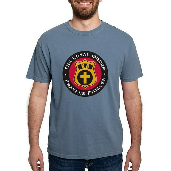 CafePress - Kappa Alpha Order Loyal Order T Shirt - Mens Comfort Colors Shirt