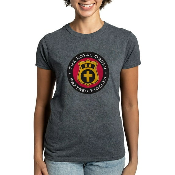 CafePress - Kappa Alpha Order Loyal Order T Shirt - Women's Traditional Fit Dark T-Shirt
