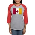 thumbnail image 1 of CafePress - Kappa Alpha Order Official Flag Long Sleeve T Shirt - Womens Baseball Tee, 1 of 4