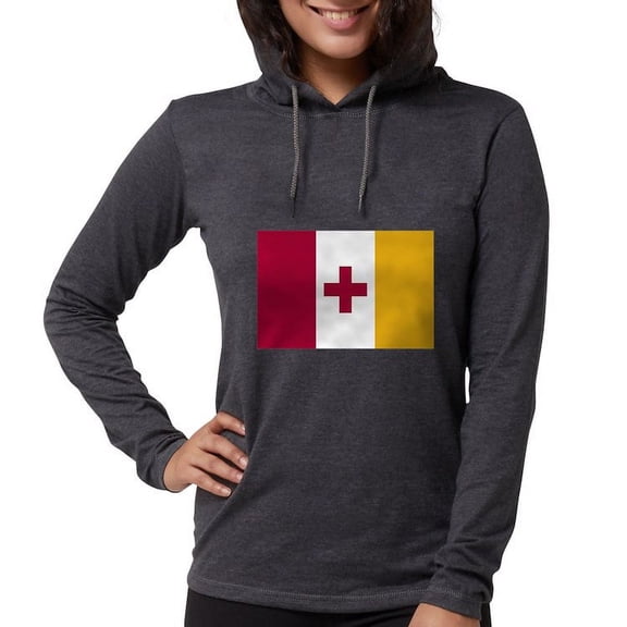 CafePress - Kappa Alpha Order Official Flag Long Sleeve T Shirt - Womens Hooded Shirt