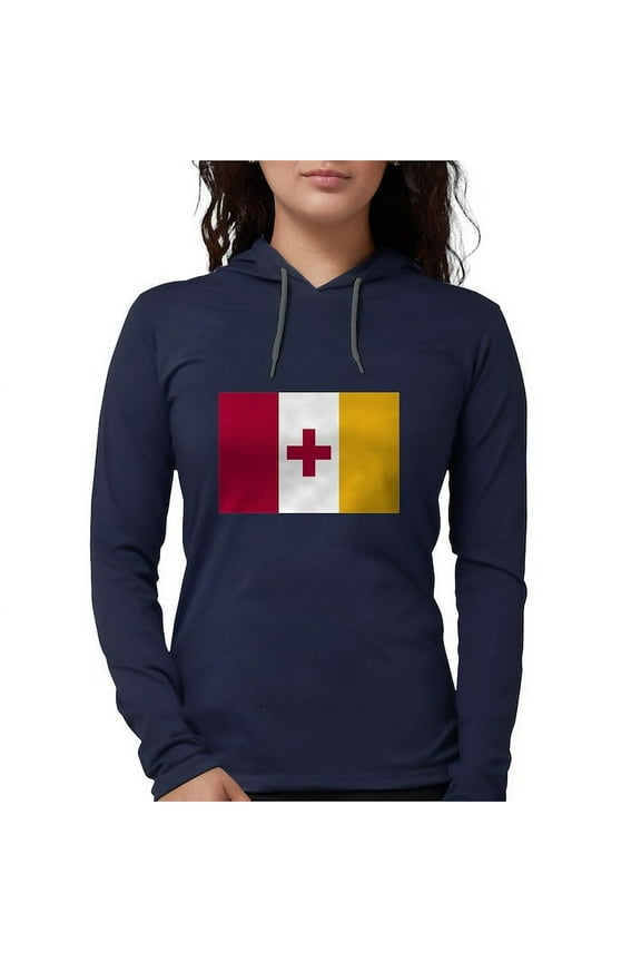 - Kappa Alpha Order Official Flag Long Sleeve T Shirt - Womens Hooded Shirt