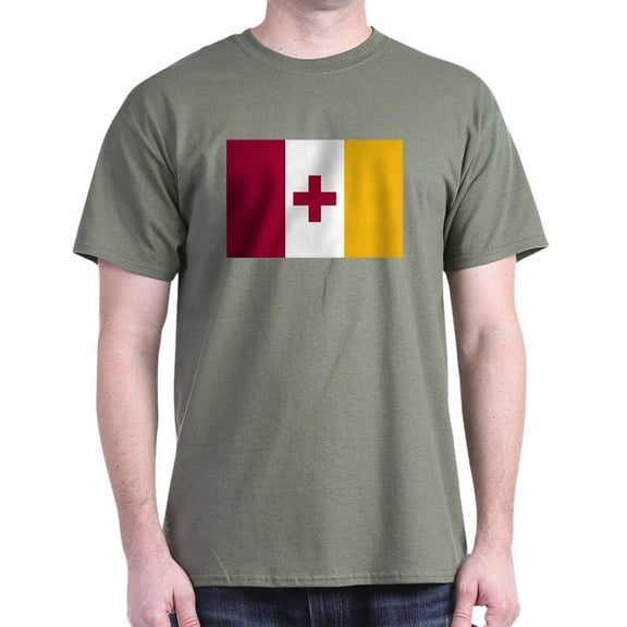 CafePress - Kappa Alpha Order Official Flag T Shirt - Men's Classic Graphic Cotton T-Shirt