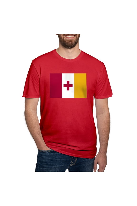 - Kappa Alpha Order Official Flag T Shirt - Men's Fitted T-Shirt