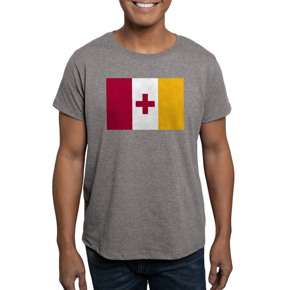 CafePress - Kappa Alpha Order Official Flag T Shirt - Men's Fitted T-Shirt