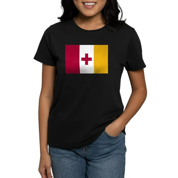 CafePress - Kappa Alpha Order Official Flag T Shirt - Women's Traditional Fit Dark T-Shirt