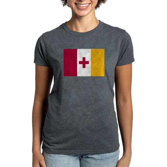 CafePress - Kappa Alpha Order Official Flag T Shirt - Women's Traditional Fit Dark T-Shirt
