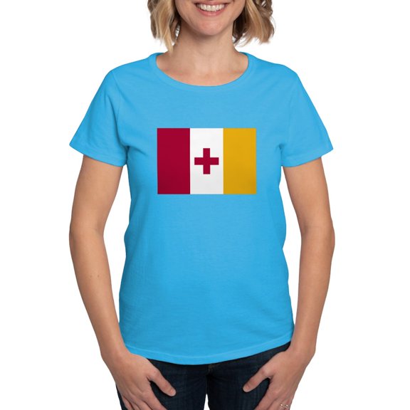 CafePress - Kappa Alpha Order Official Flag T Shirt - Women's Traditional Fit Dark T-Shirt