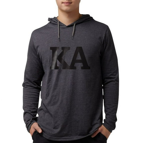 CafePress - Kappa Alpha Order Official KA Long Sleeve T Shirt - Mens Hooded Shirt