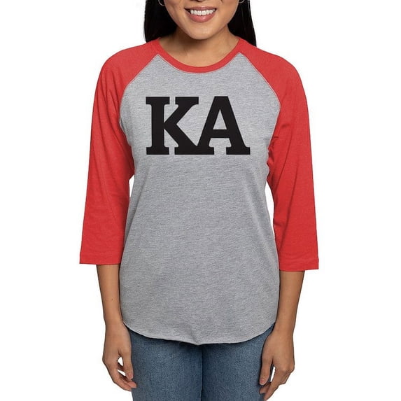 CafePress - Kappa Alpha Order Official KA Long Sleeve T Shirt - Womens Baseball Tee
