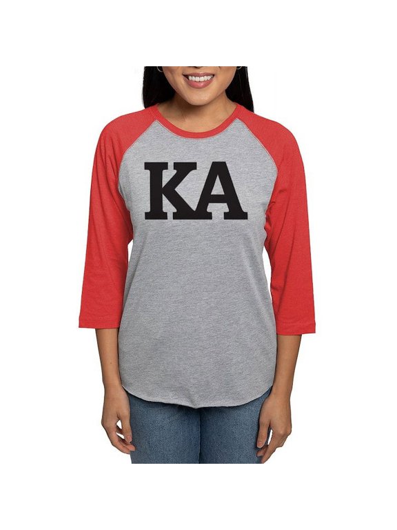- Kappa Alpha Order Official KA Long Sleeve T Shirt - Womens Baseball Tee
