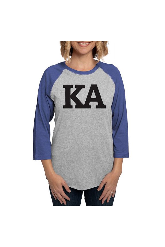 - Kappa Alpha Order Official KA Long Sleeve T Shirt - Womens Baseball Tee