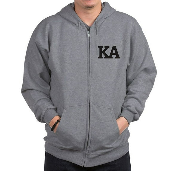 CafePress - Kappa Alpha Order Official KA Sweatshirt - Zip Hoodie, Classic Hooded Sweatshirt with Metal Zipper
