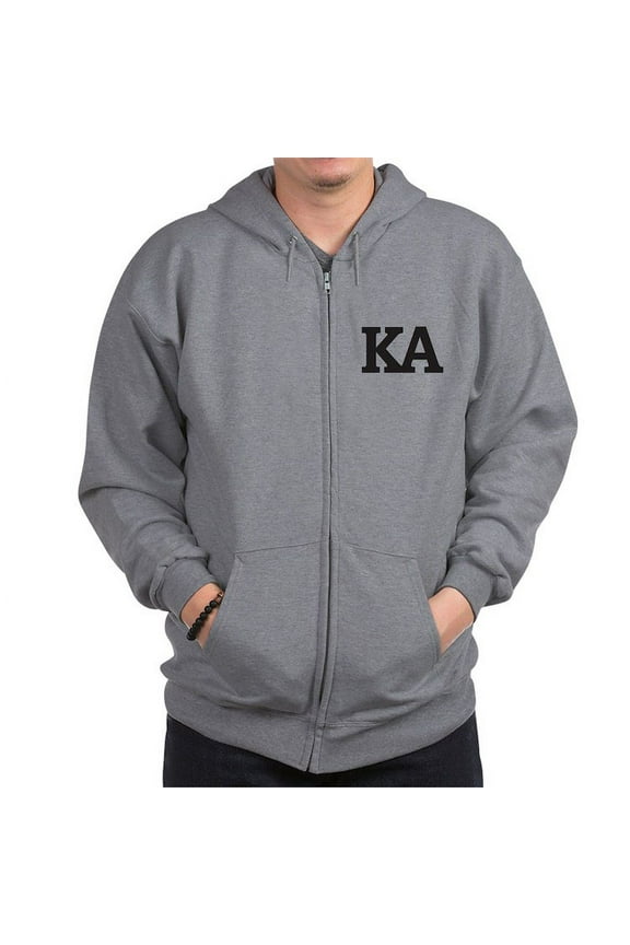 - Kappa Alpha Order Official KA Sweatshirt - Zip Hoodie, Classic Hooded Sweatshirt with Metal Zipper