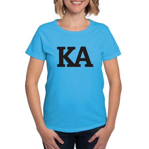 CafePress - Kappa Alpha Order Official KA T Shirt - Women's Traditional Fit Dark T-Shirt