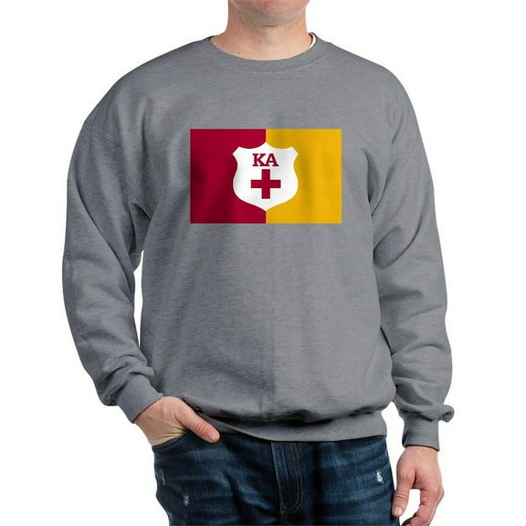 CafePress - Kappa Alpha Order Supplemental Flag Sweatshirt - Crew Neck Sweatshirt
