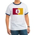 thumbnail image 1 of CafePress - Kappa Alpha Order Supplemental Flag T Shirt - 100% Cotton Ringed T-Shirt, 1 of 4