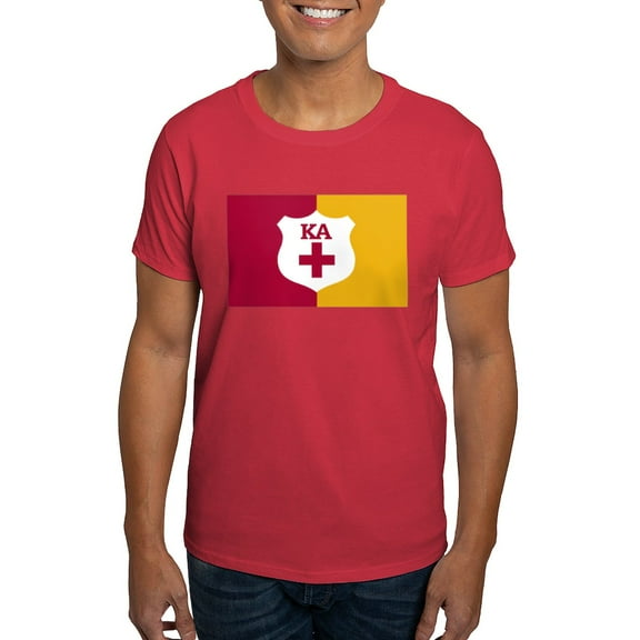 CafePress - Kappa Alpha Order Supplemental Flag T Shirt - Men's Classic Graphic Cotton T-Shirt
