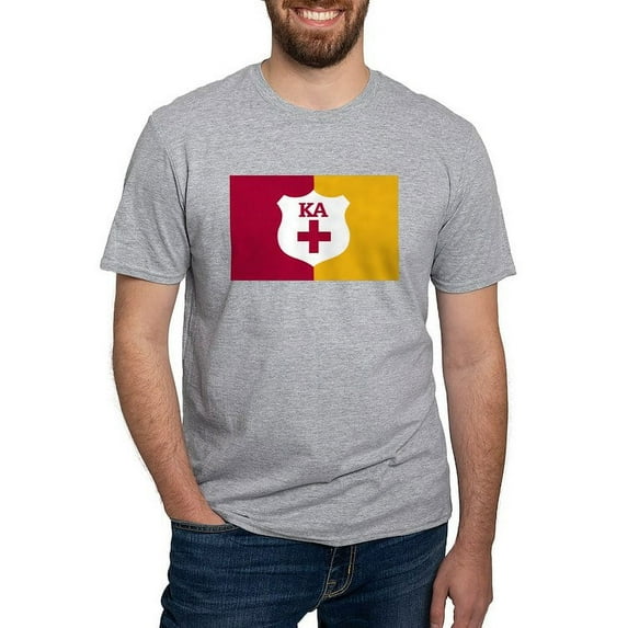 CafePress - Kappa Alpha Order Supplemental Flag T Shirt - Fitted T-Shirt, Vintage Fit Soft Cotton Tee