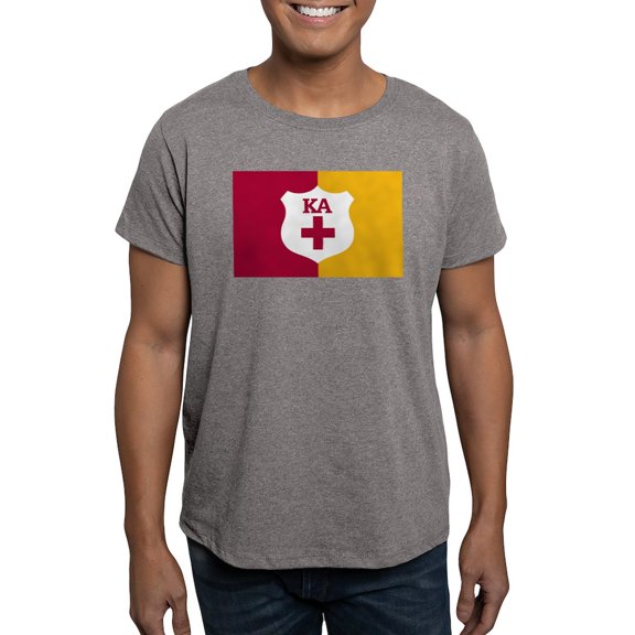 CafePress - Kappa Alpha Order Supplemental Flag T Shirt - Men's Fitted T-Shirt