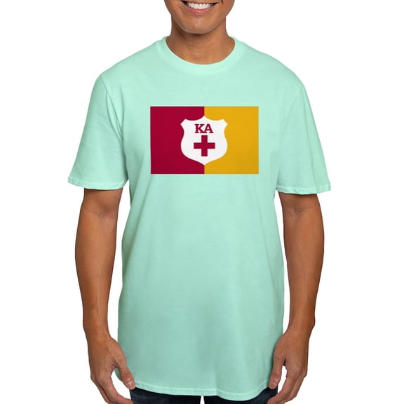 CafePress - Kappa Alpha Order Supplemental Flag T Shirt - Men's Fitted T-Shirt