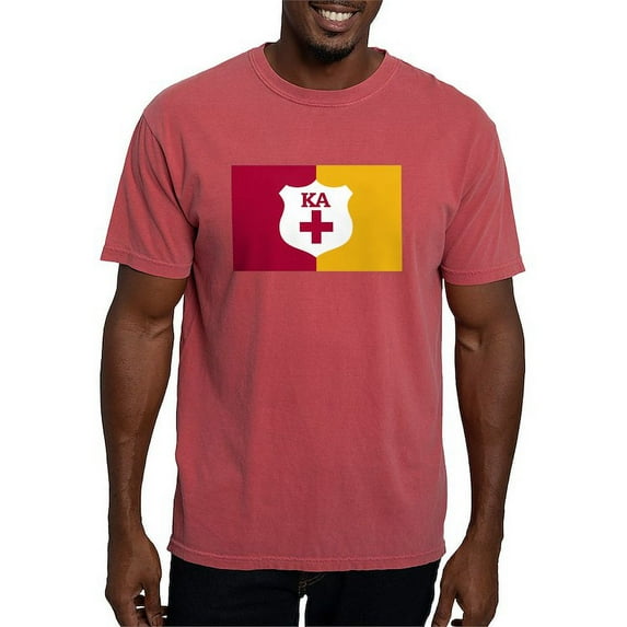 CafePress - Kappa Alpha Order Supplemental Flag T Shirt - Mens Comfort Colors Shirt
