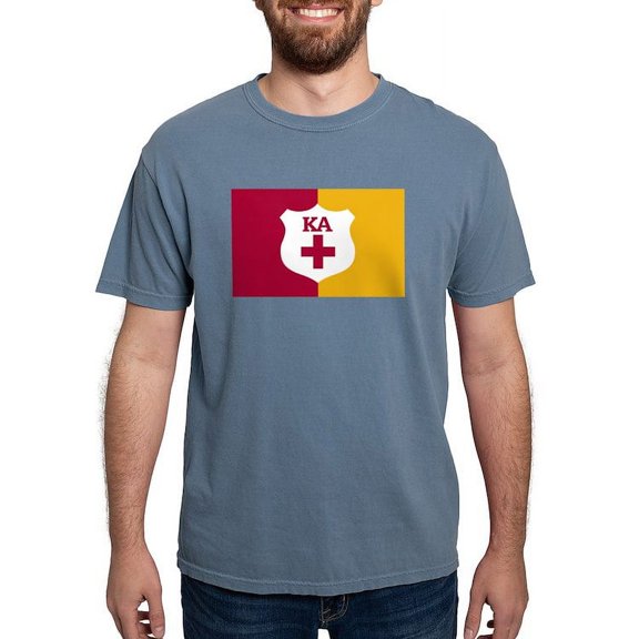 CafePress - Kappa Alpha Order Supplemental Flag T Shirt - Mens Comfort Colors Shirt