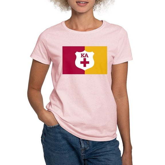 CafePress - Kappa Alpha Order Supplemental Flag T Shirt - Women's Classic T-Shirt