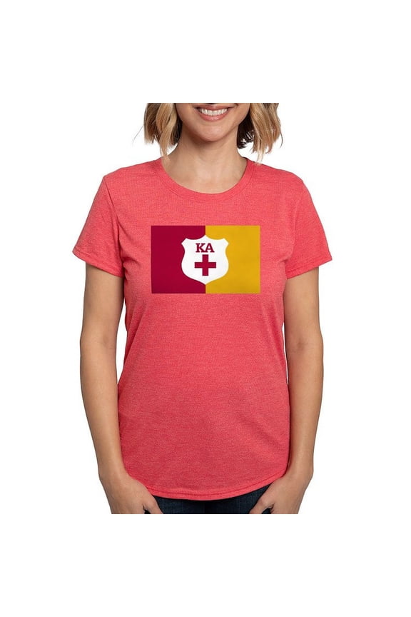 - Kappa Alpha Order Supplemental Flag T Shirt - Womens Tri-blend T-Shirt