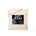 thumbnail image 1 of CafePress - Katy Texas Greatest Place On Earth Tote Bag - Unisex Canvas Tote Bag, Beige, 1-Piece, 1 of 6