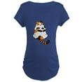 thumbnail image 1 of CafePress - Kawaii Calico Lying Cat Maternity T Shirt - Maternity Dark T-Shirt, 1 of 3