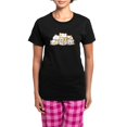 thumbnail image 1 of CafePress - Kawaii Hamster Pile Pajamas - Women's Short Sleeve Print T-Shirt and Pants Dark Cotton Pajama Set, 1 of 7