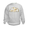 thumbnail image 1 of CafePress - Kawaii Hamster Pile Sweatshirt - Kids Sweatshirt, Youth Crew Neck Sweatshirt, 1 of 4