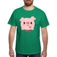 thumbnail image 1 of CafePress - Kawaii I Love Pigs Dark T Shirt - Men's Classic Graphic Cotton T-Shirt, 1 of 4