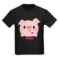 thumbnail image 1 of CafePress - Kawaii I Love Pigs Kids Dark T Shirt - Dark T-Shirt Kids XS-XL, 1 of 4